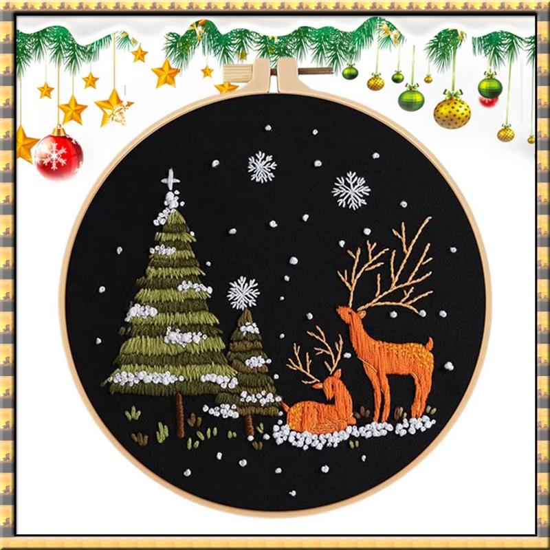 ^ Llegada Kit de costura navid - Embroidery Kitchen reseña y precio