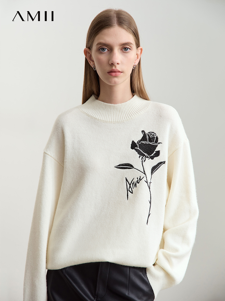 Suéteres Amii para Otoño Invie - Embroidery Roses reseña y precio
