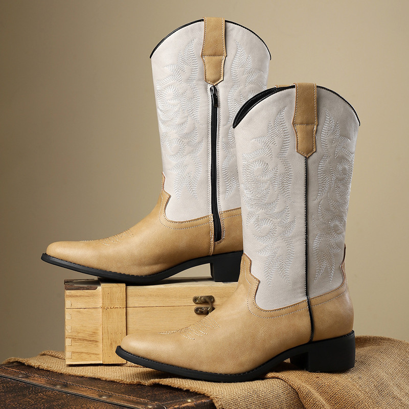 NUEVAS Botas Altas para Hombre - Embroidery Fabric reseña y precio