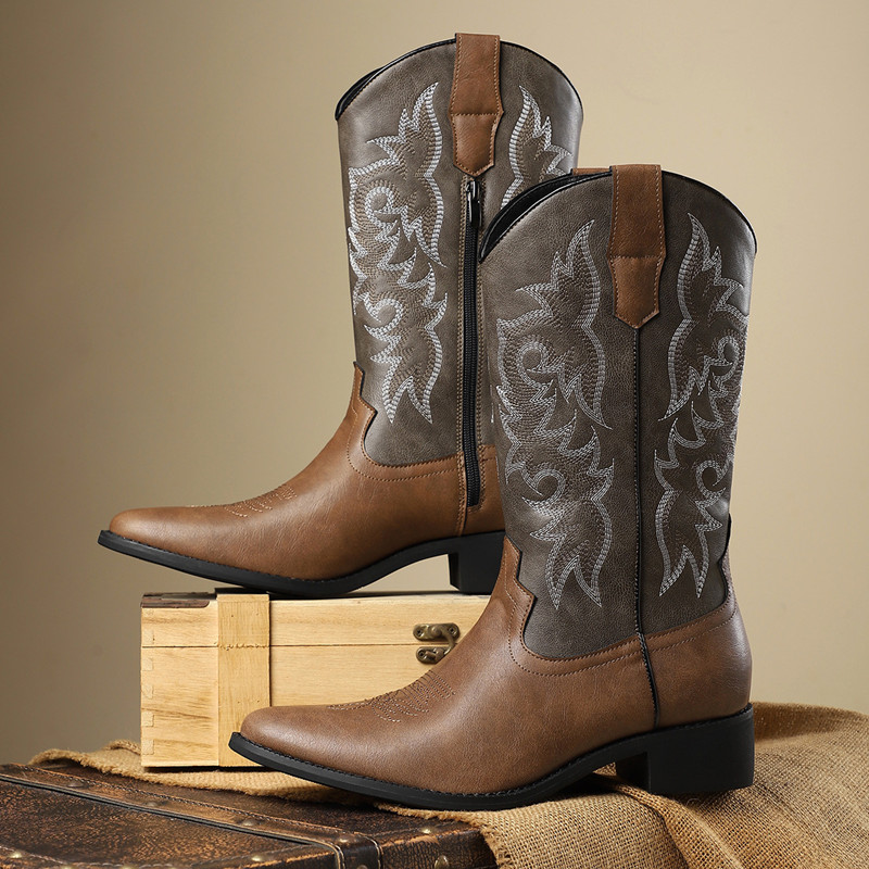 NUEVAS Botas Altas para Hombre - Embroidery Fabric reseña y precio