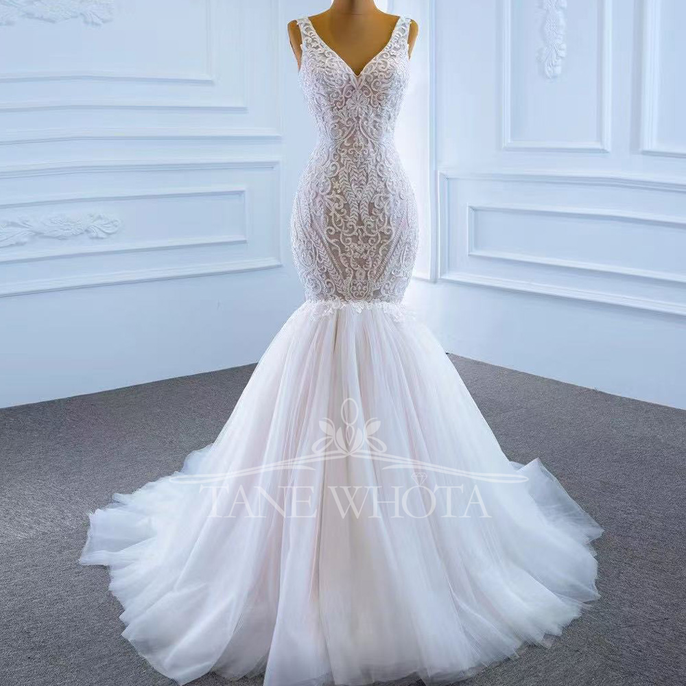 Vestido de novia Civil con tir - Embroidery Organza reseña y precio