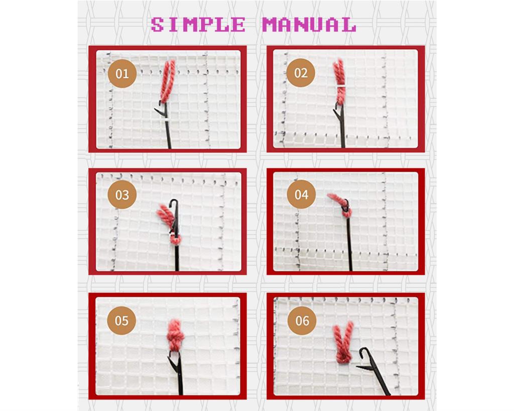 Kits de gancho de pestillo, li - Embroidery Horse reseña y precio