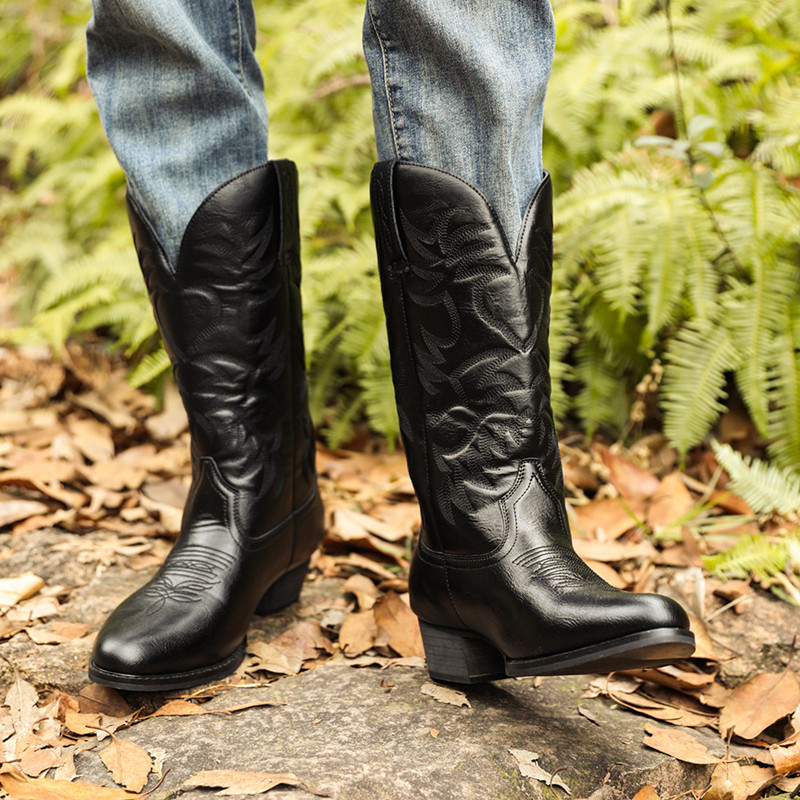 Nuevas Botas Vaqueras Hechas a - Embroidery Fabric reseña y precio