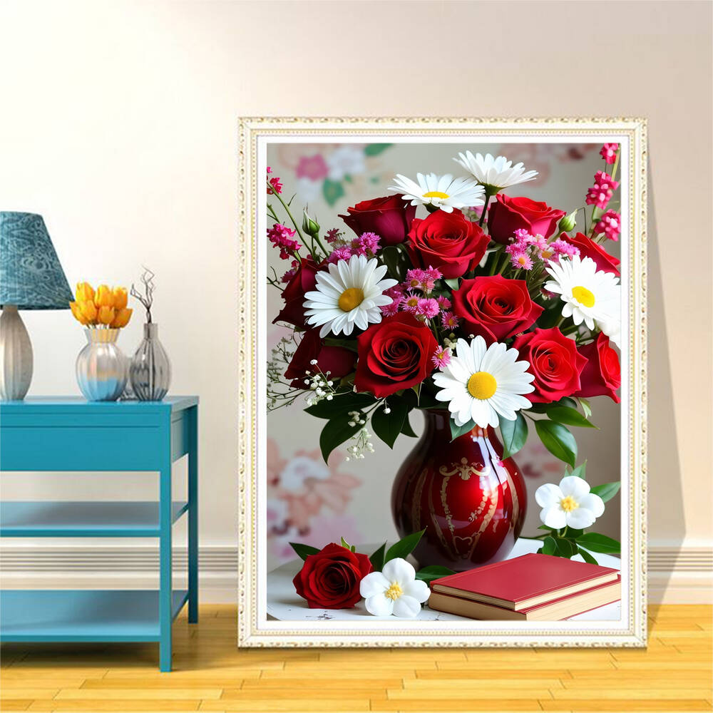 Pintura de Diamantes 5D DIY, M - Embroidery Roses reseña y precio