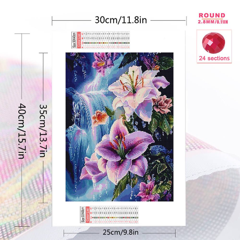 Evershine-pintura de diamante, - Embroidery Flower reseña y precio