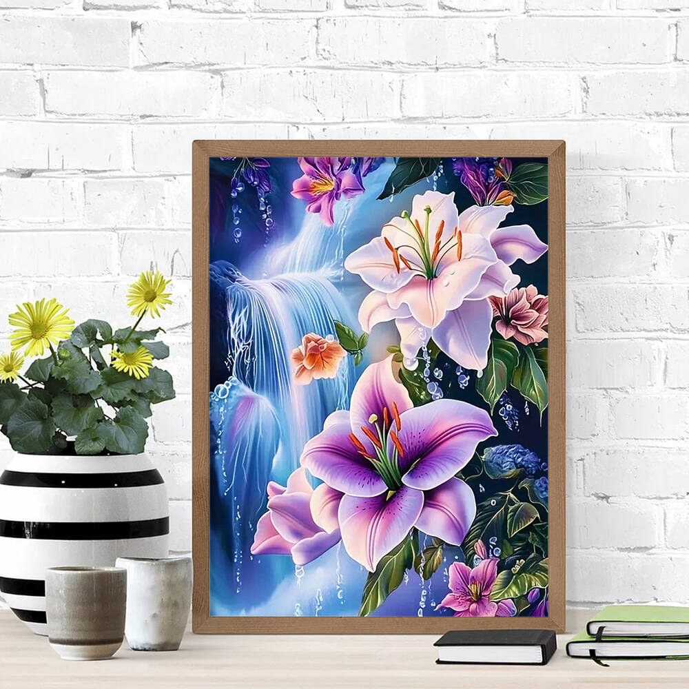 Evershine-pintura de diamante, - Embroidery Flower reseña y precio